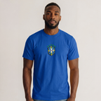 Camiseta Masculina Brasil Crew Brasão