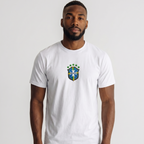 Camiseta Masculina Brasil Crew Brasão