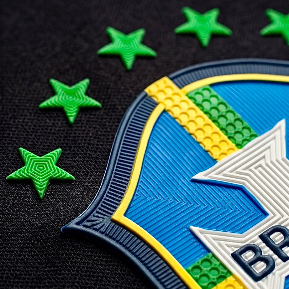 Camiseta Masculina Brasil Crew Brasão