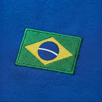 Baby Look Brasil Feminina Bordada