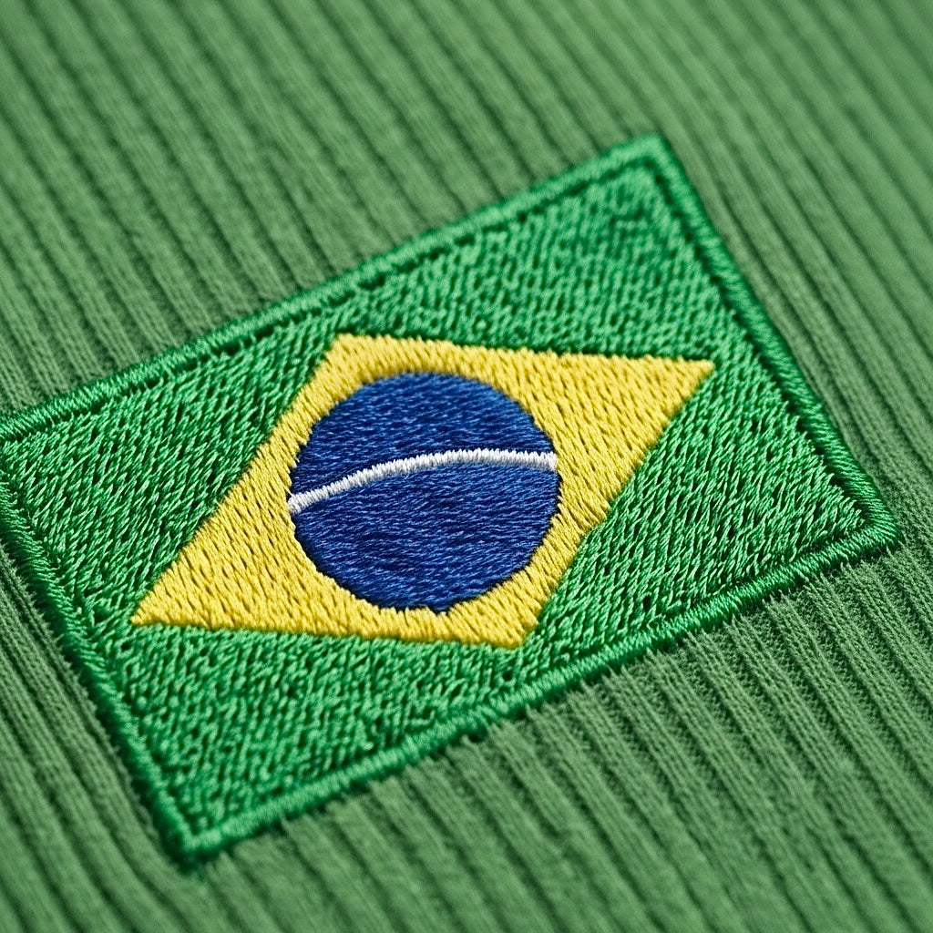 Regata Feminina Canelada Gola Redonda Brasil